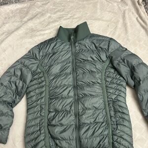 Green Puffer Jacket